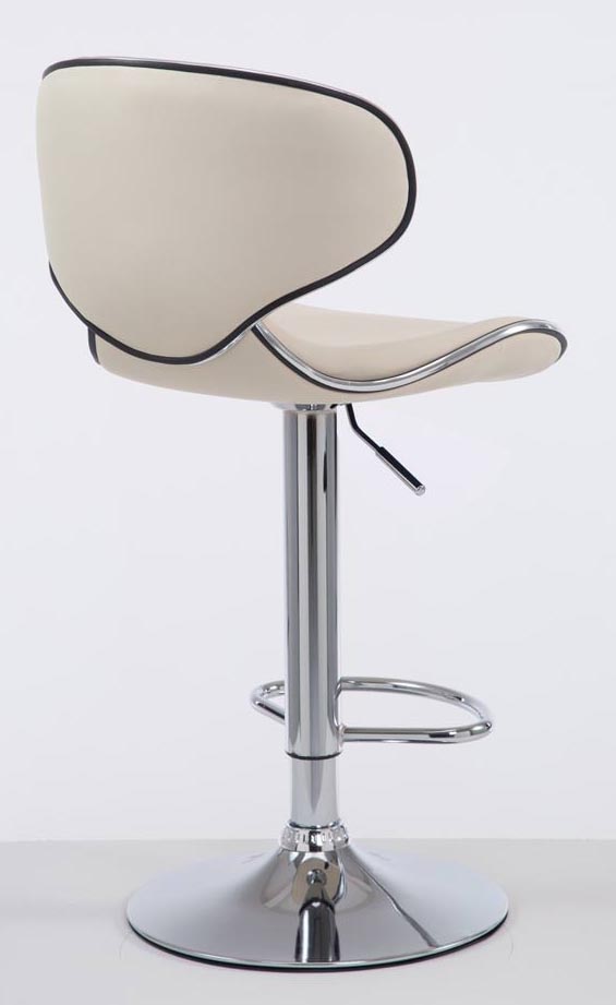 2er Set Barhocker Las Vegas V2 Kunstleder chrom