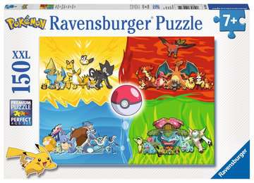 Ravensburger Puzzles Pokémon Typen - Puzzle - 150 Teile