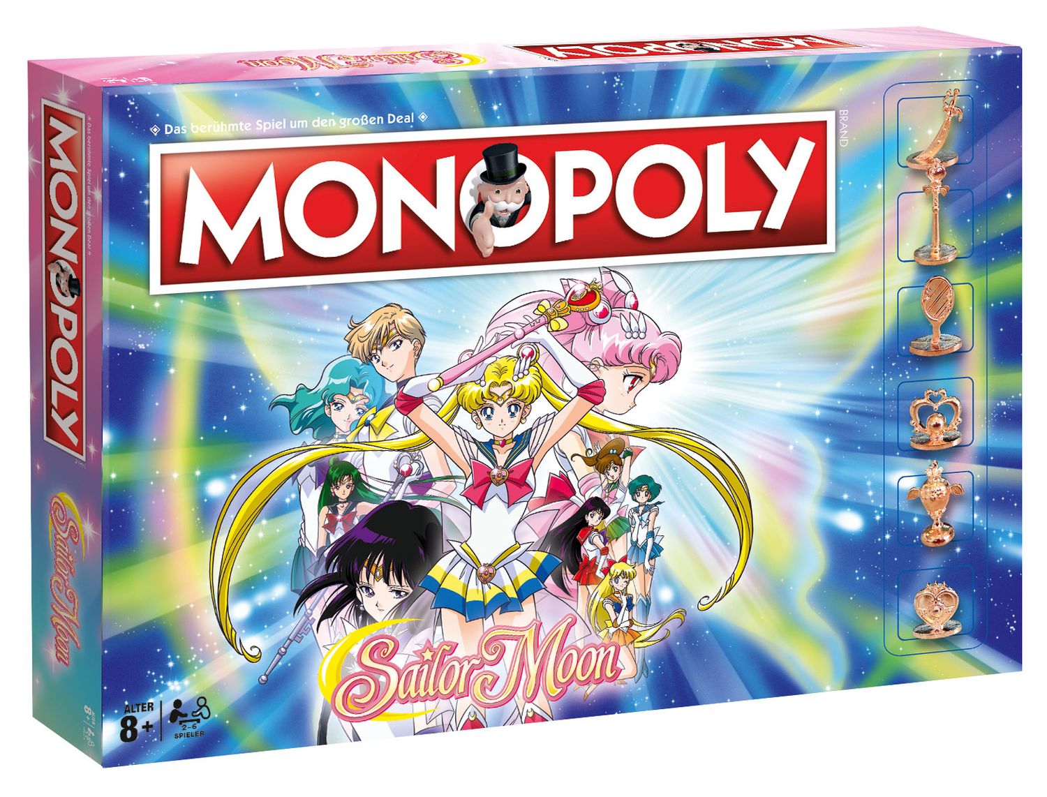 Winning Moves Deutschland GmbH Brettspiele & Gesellschaftsspiele Winning Moves 44789 - Monopoly: Sailor Moon - Brettspiel