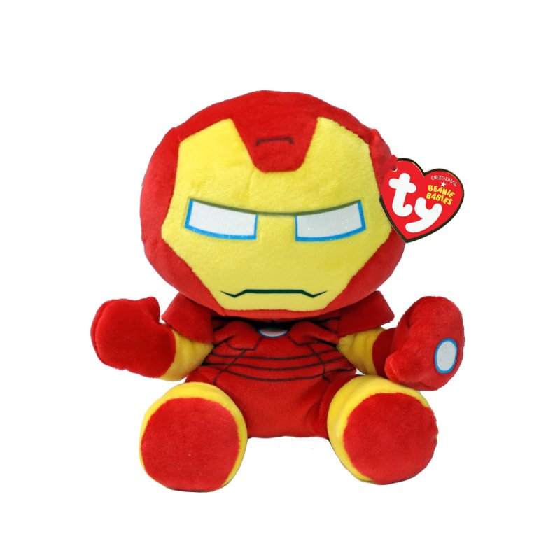 TY Plüschfiguren Ty 44005 - Marvel Iron Man - Plüschfigur Soft - 15 cm
