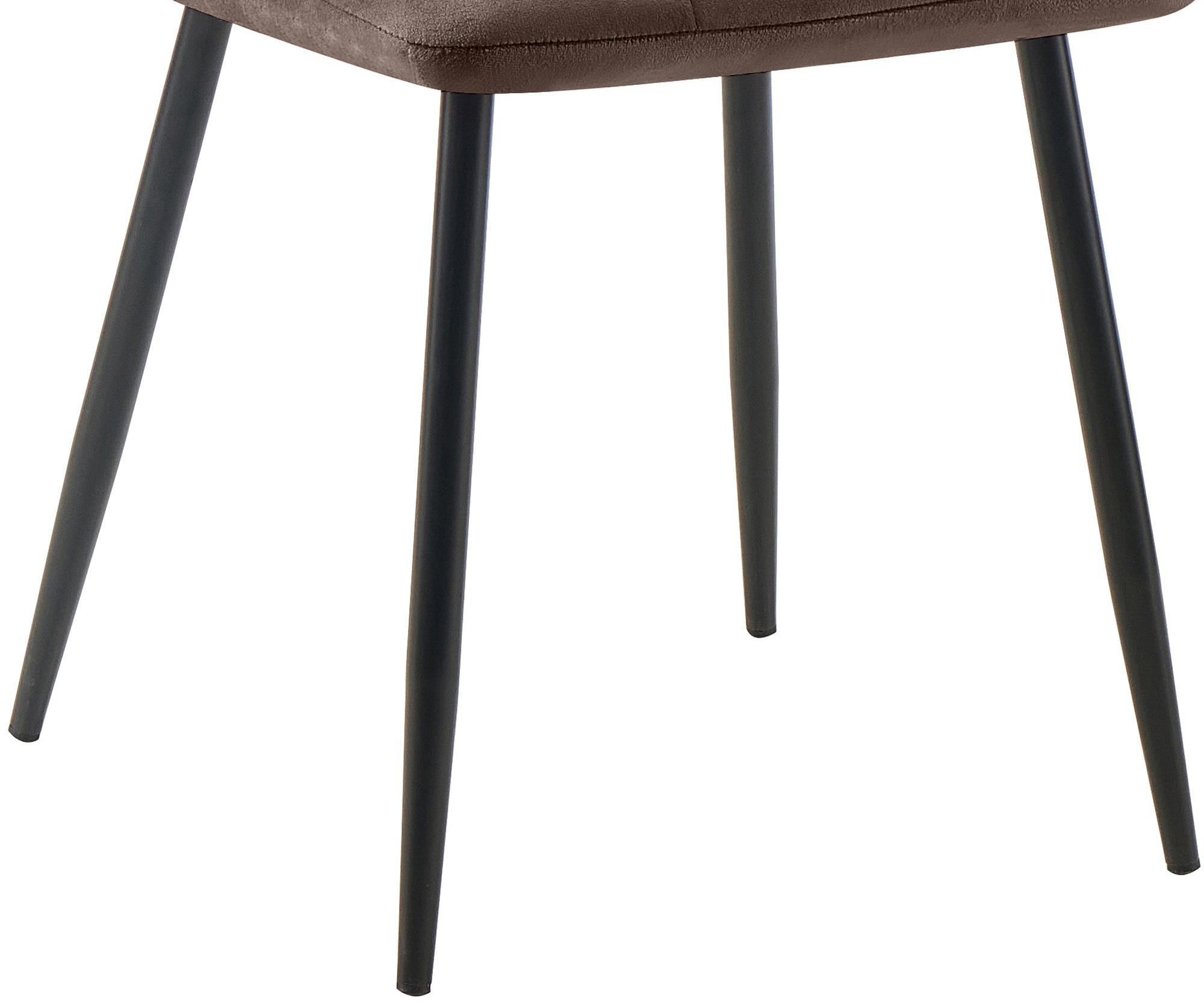 4er Set Esszimmerstuhl Tilde Samt
