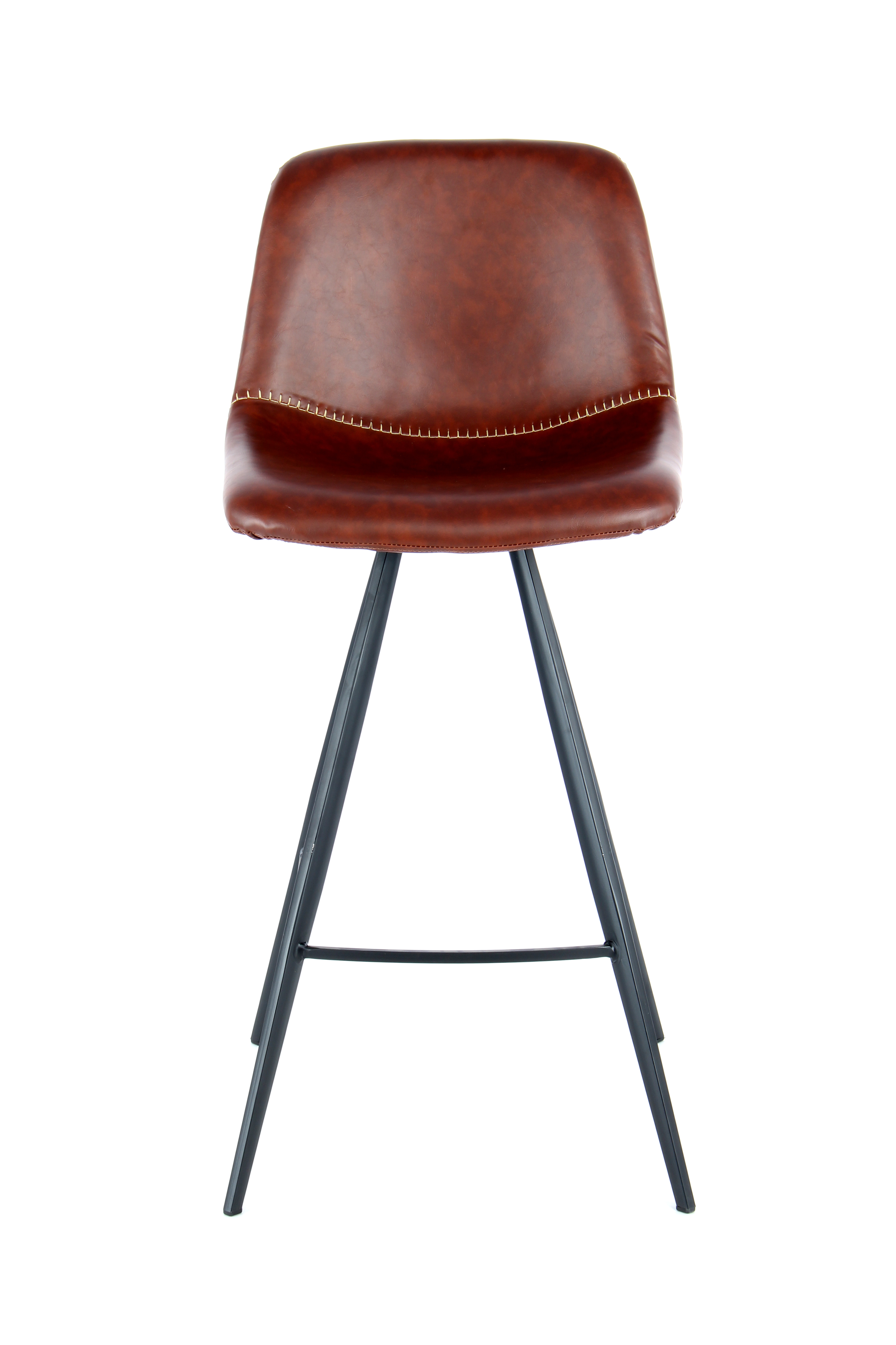Barhocker Duo Dunkelbraun / Schwarz