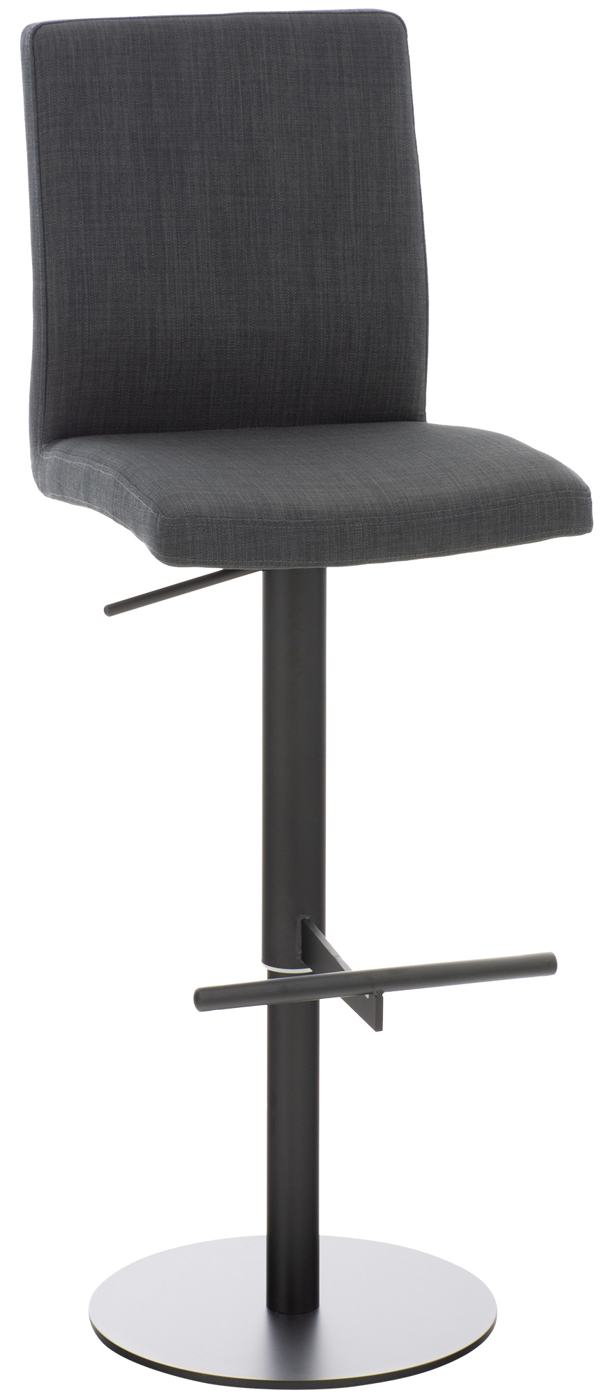 Barhocker Cadiz Stoff schwarz