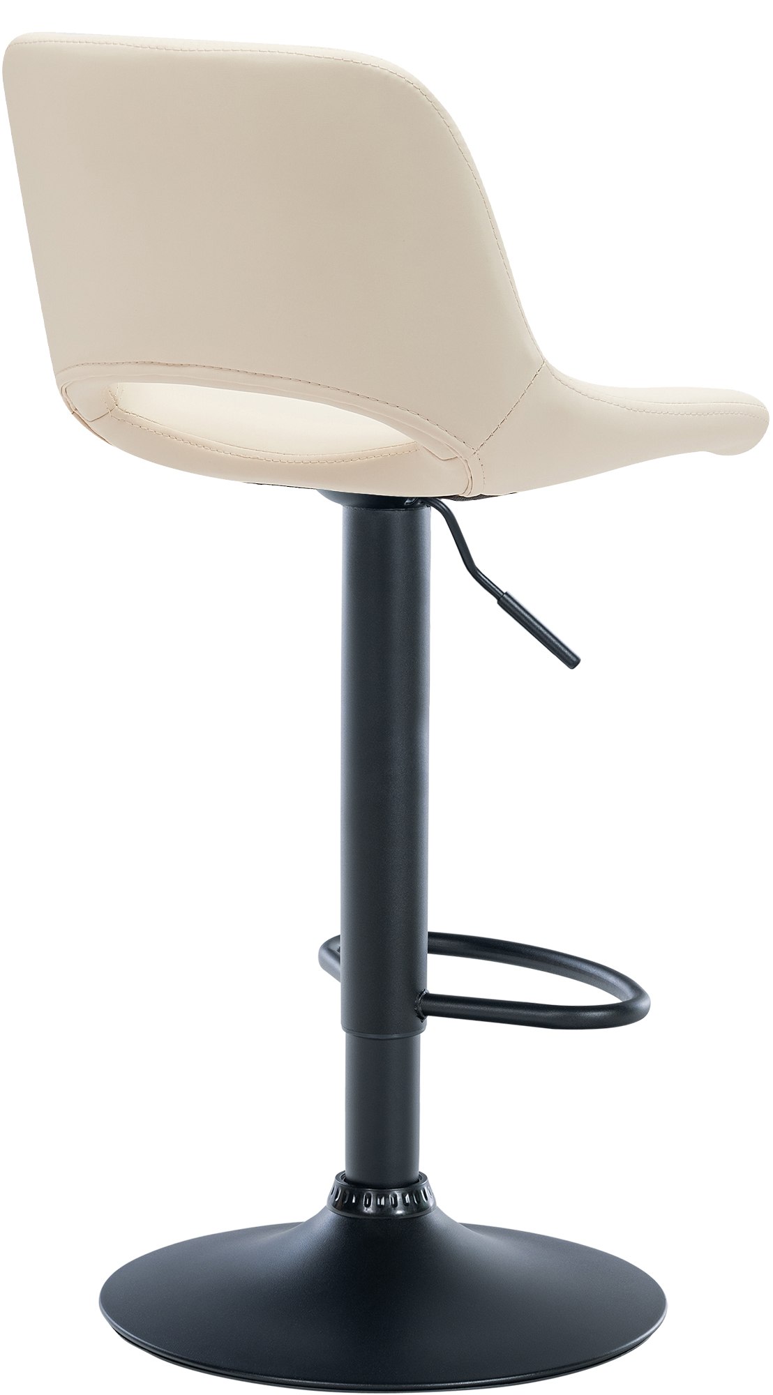 2er Set Barhocker Camden Kunstleder schwarz