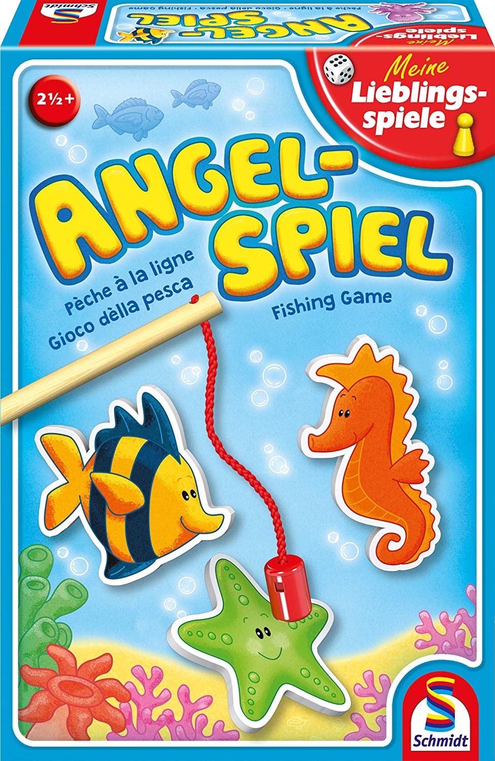 Schmidt Spiele GmbH Brettspiele & Gesellschaftsspiele Angelspiel - Kinderspiel