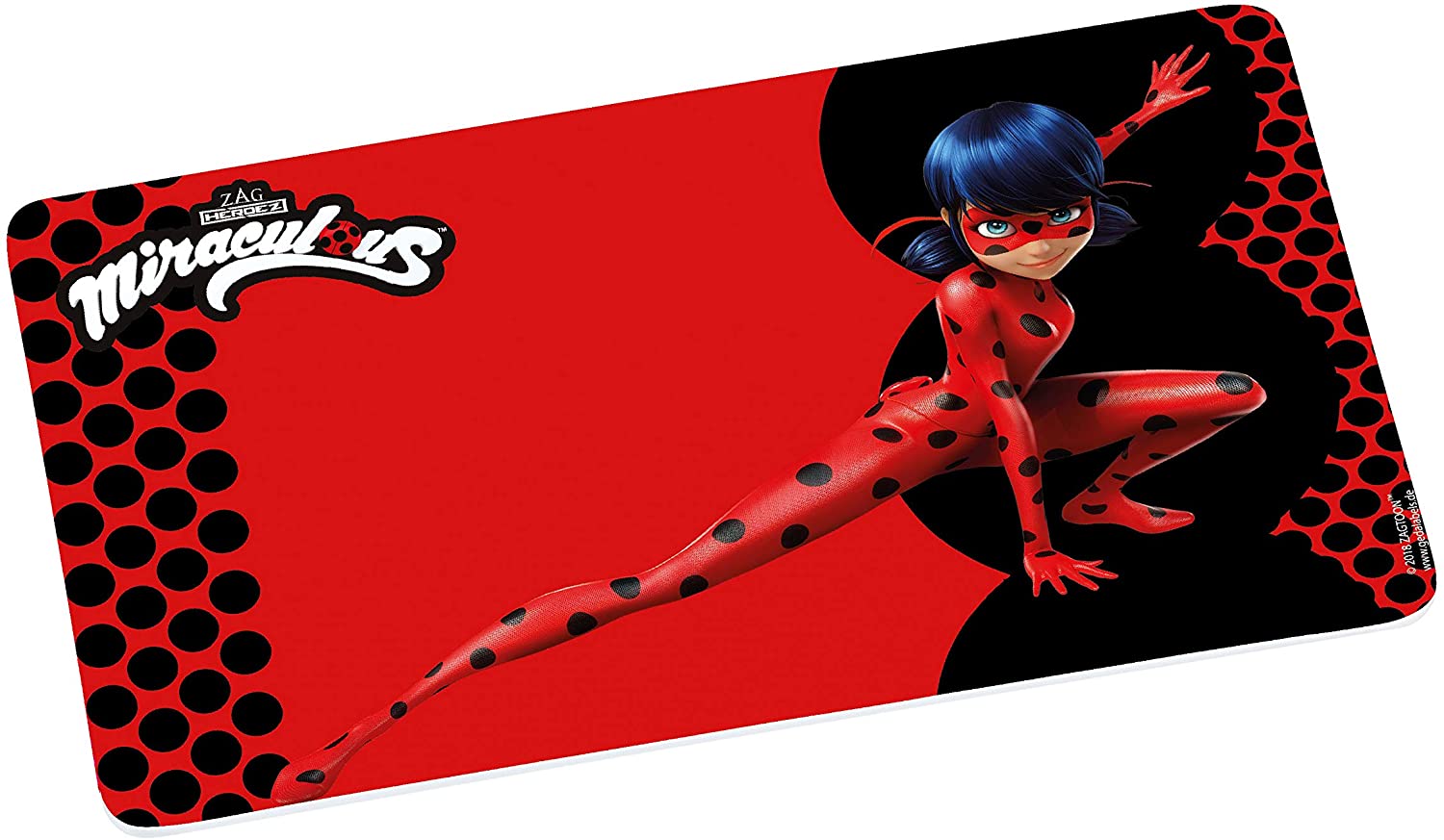 GEDA Küchenutensilien Miraculous / Ladybug - Frühstücksbrettchen