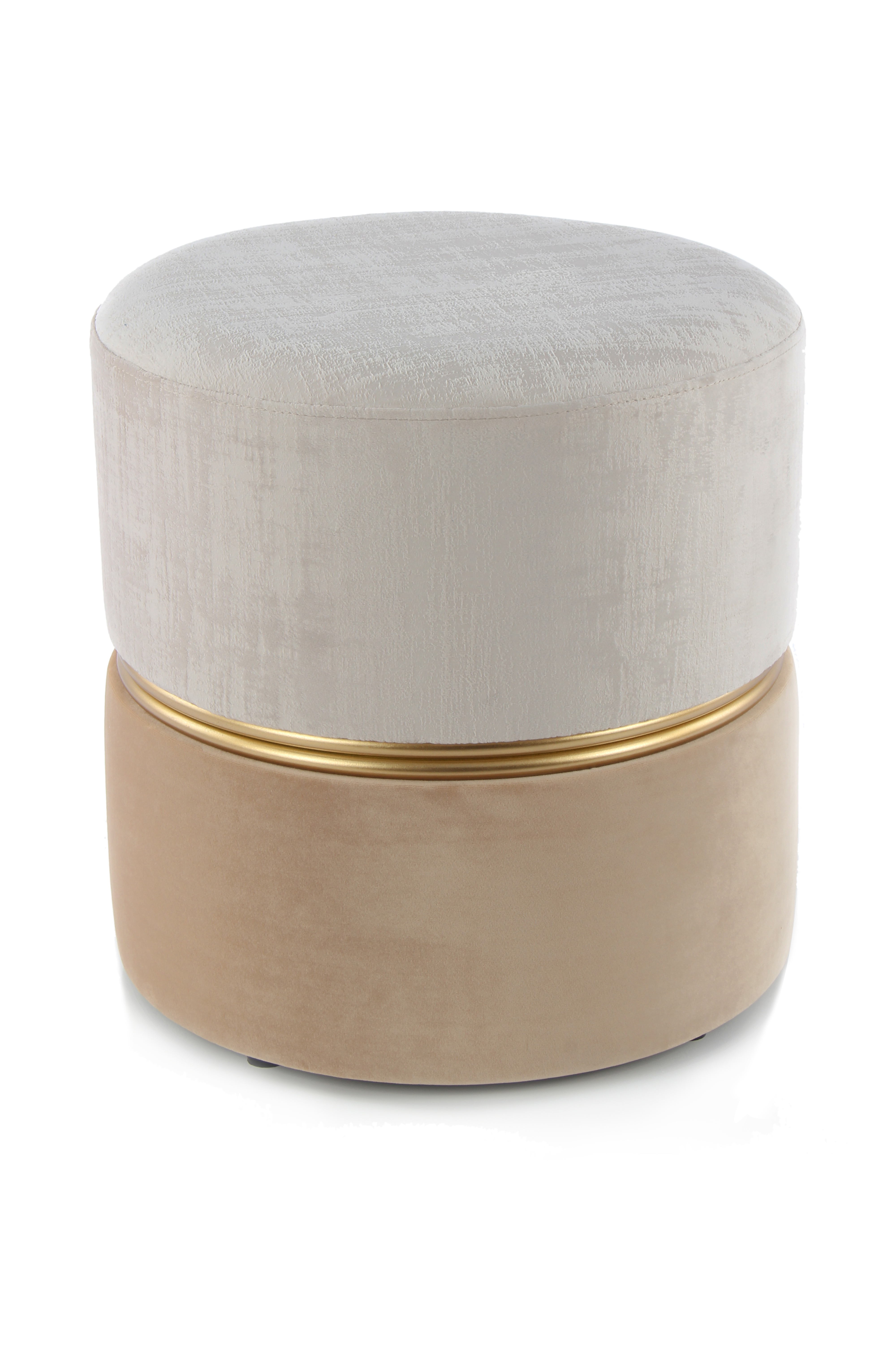Hocker Hocker Cleopatra 625 Elfenbein / Beige