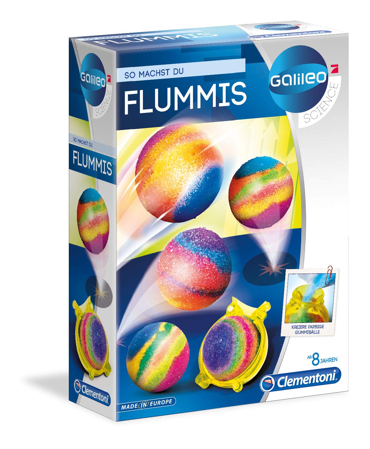 Clementoni Experimentierkästen Galileo - So machst du Flummis