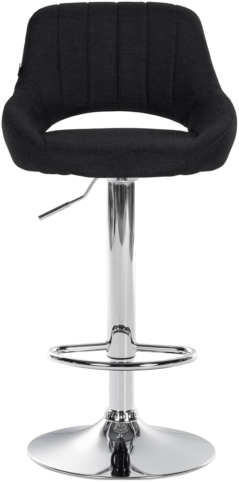 Barhocker Milet Stoff chrom