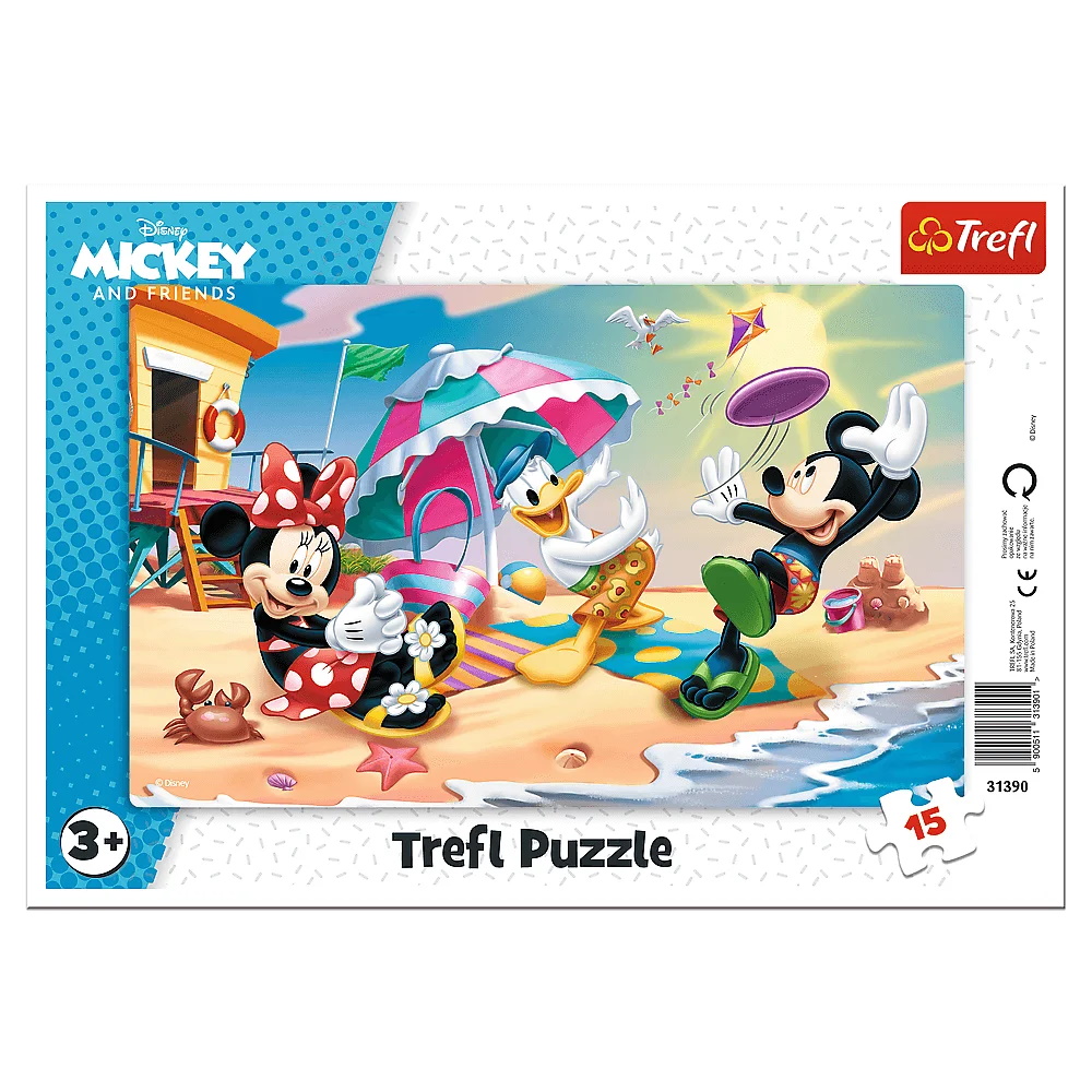 Trefl Puzzles Disney Mickey Mouse and Friends - Puzzle 15 Teile