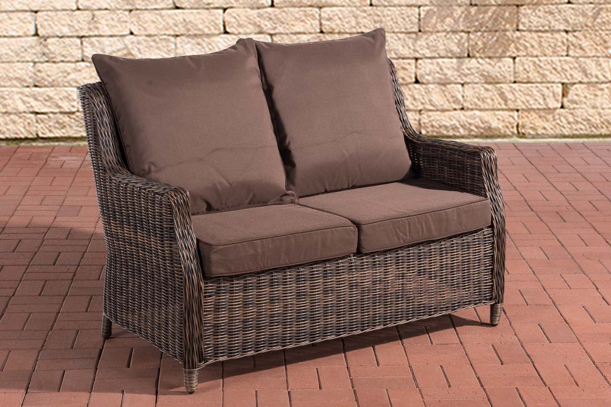 2er Sofa Montero Terrabraun