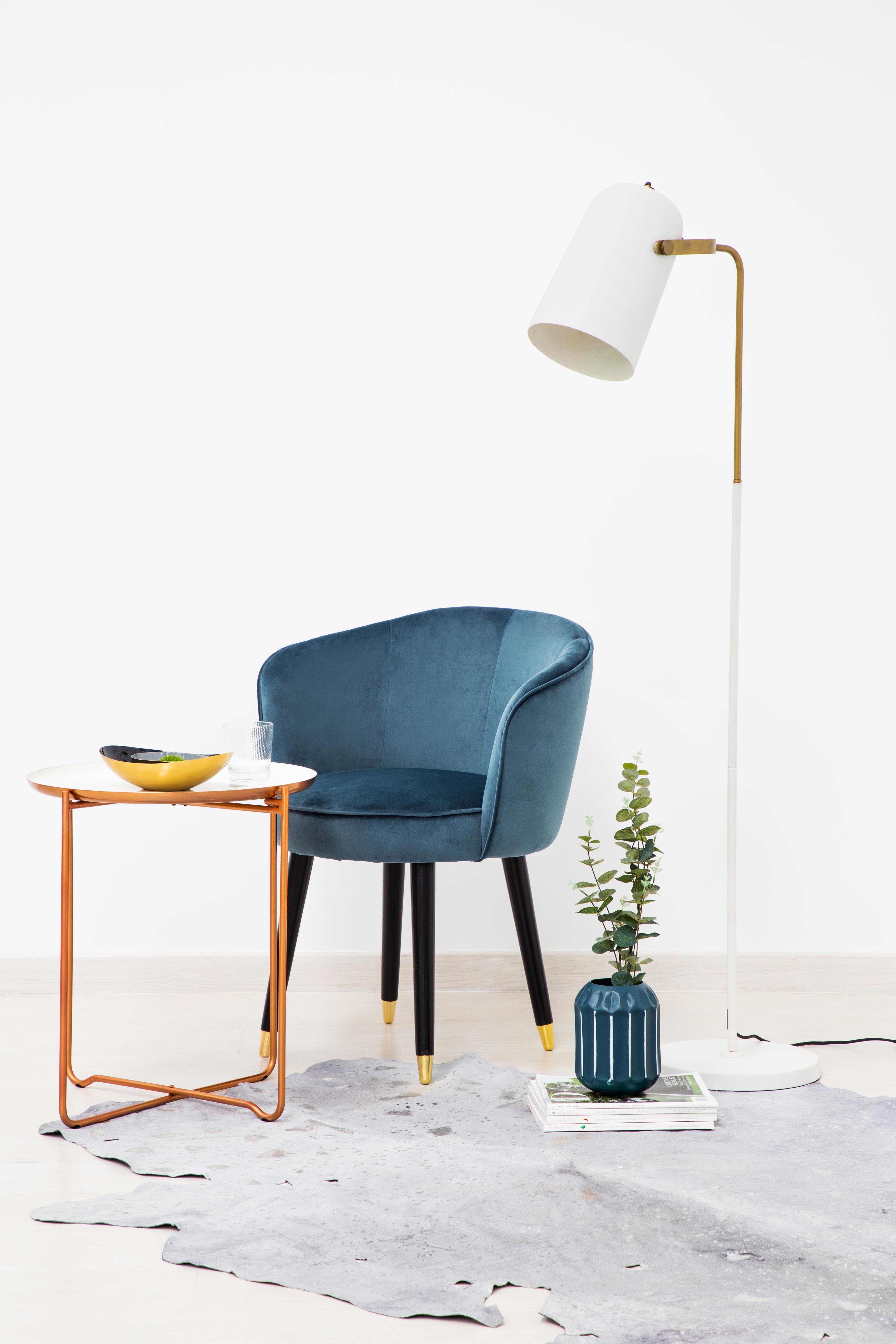 Leuchten Stehlampe Caricia 287 Weiß