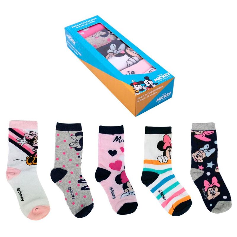 Cerda Minnie Mouse Disney Minnie Mouse - 5er Pack Socken
