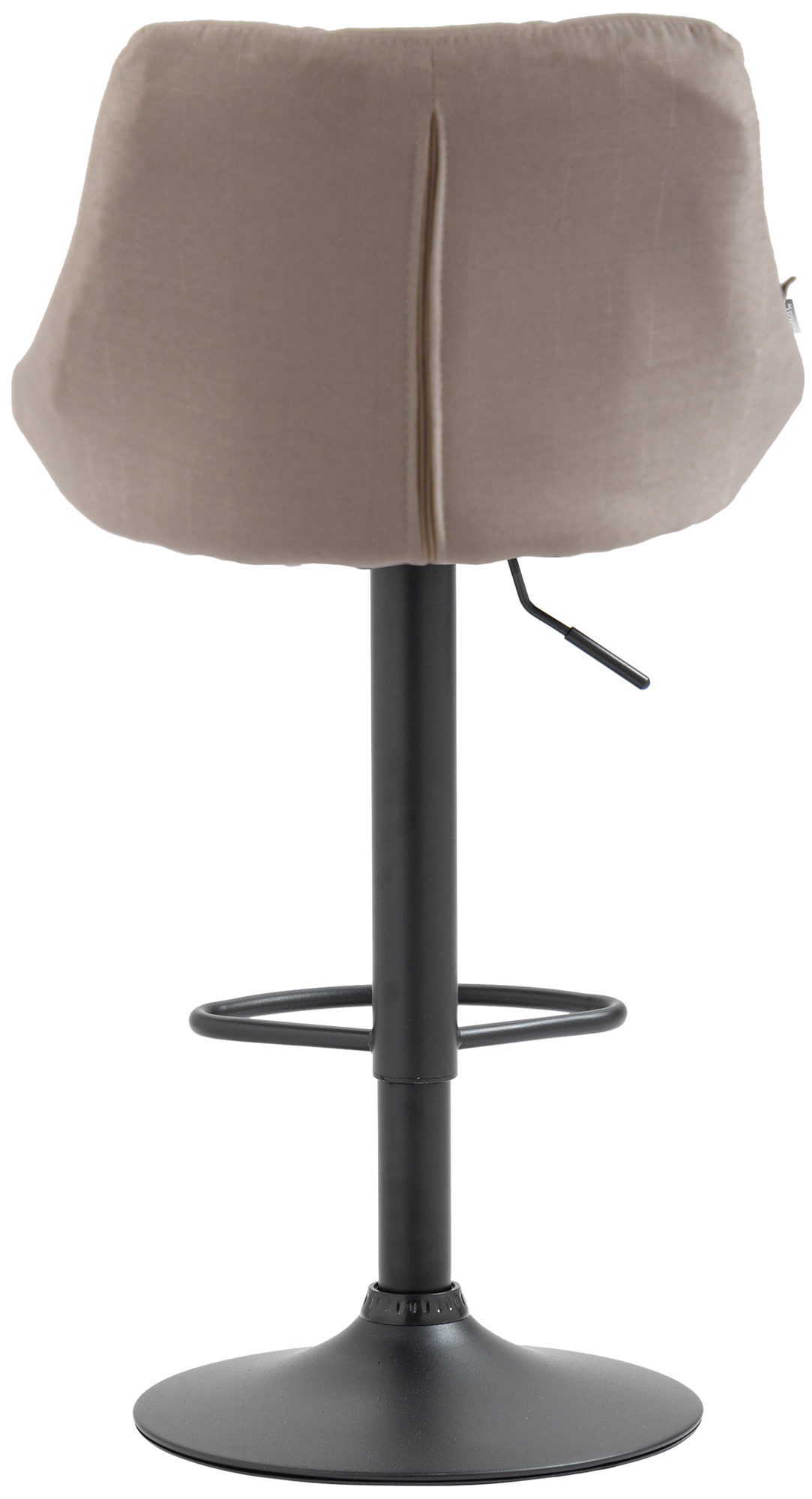 Barhocker Lazio Stoff schwarz