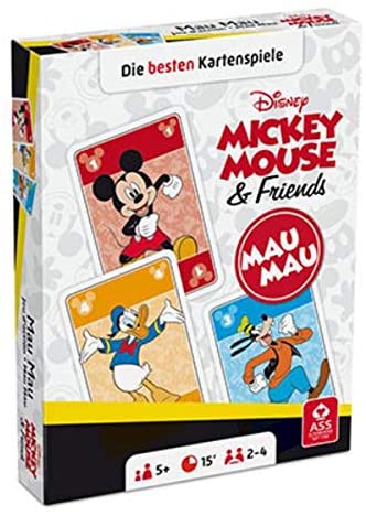 ASS - Cartamundi Kartenspiele ASS Altenburger 22500205 - Disney Mickey & Friends: Mau Mau