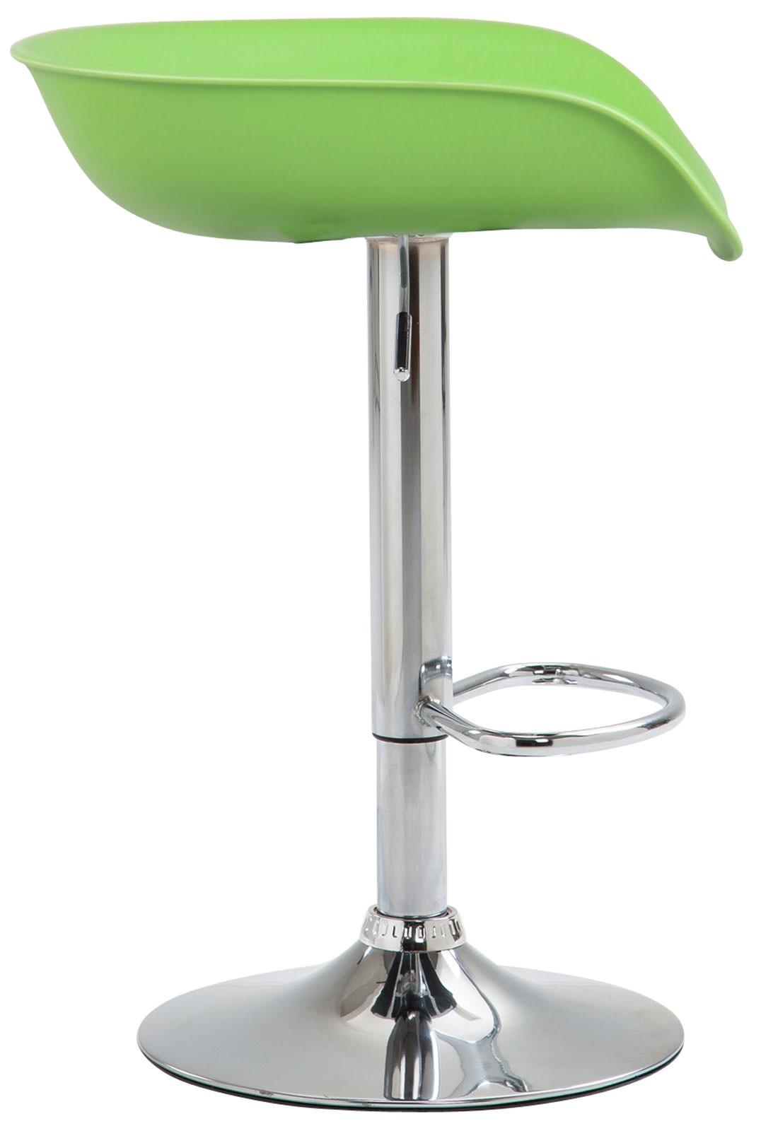 Barhocker Anaheim Kunststoff chrom