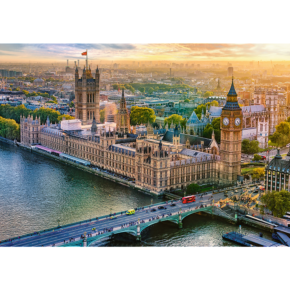Trefl Puzzles Cityscape: Westminsterpalast, London, England - UFT Puzzle 1000 Teile