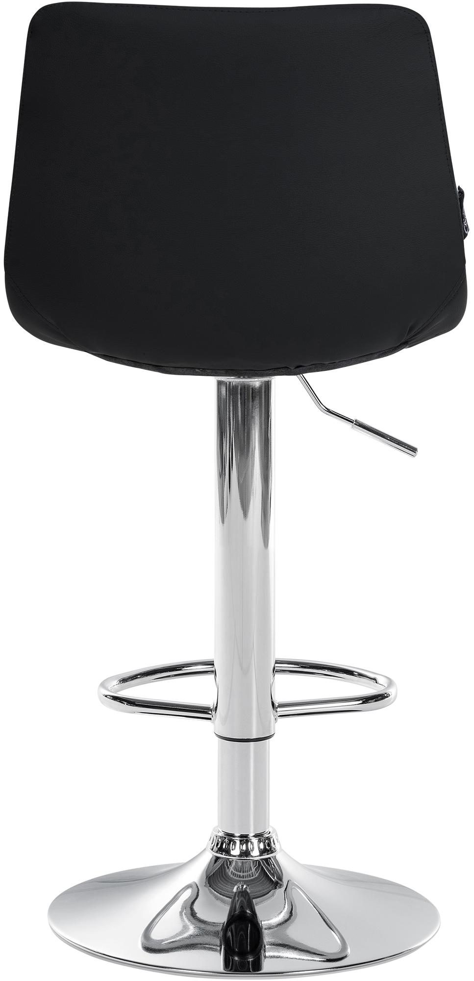 2er Set Barhocker Jerry Kunstleder chrom
