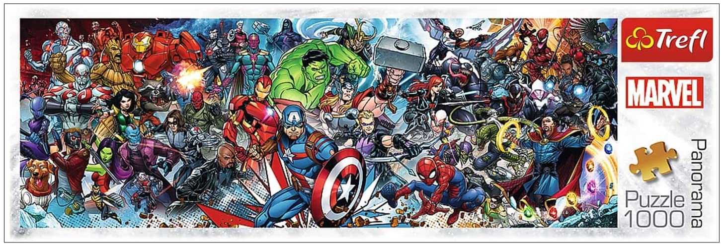 Trefl Puzzles Marvel Universum - Puzzle Panorama 1000 Teile