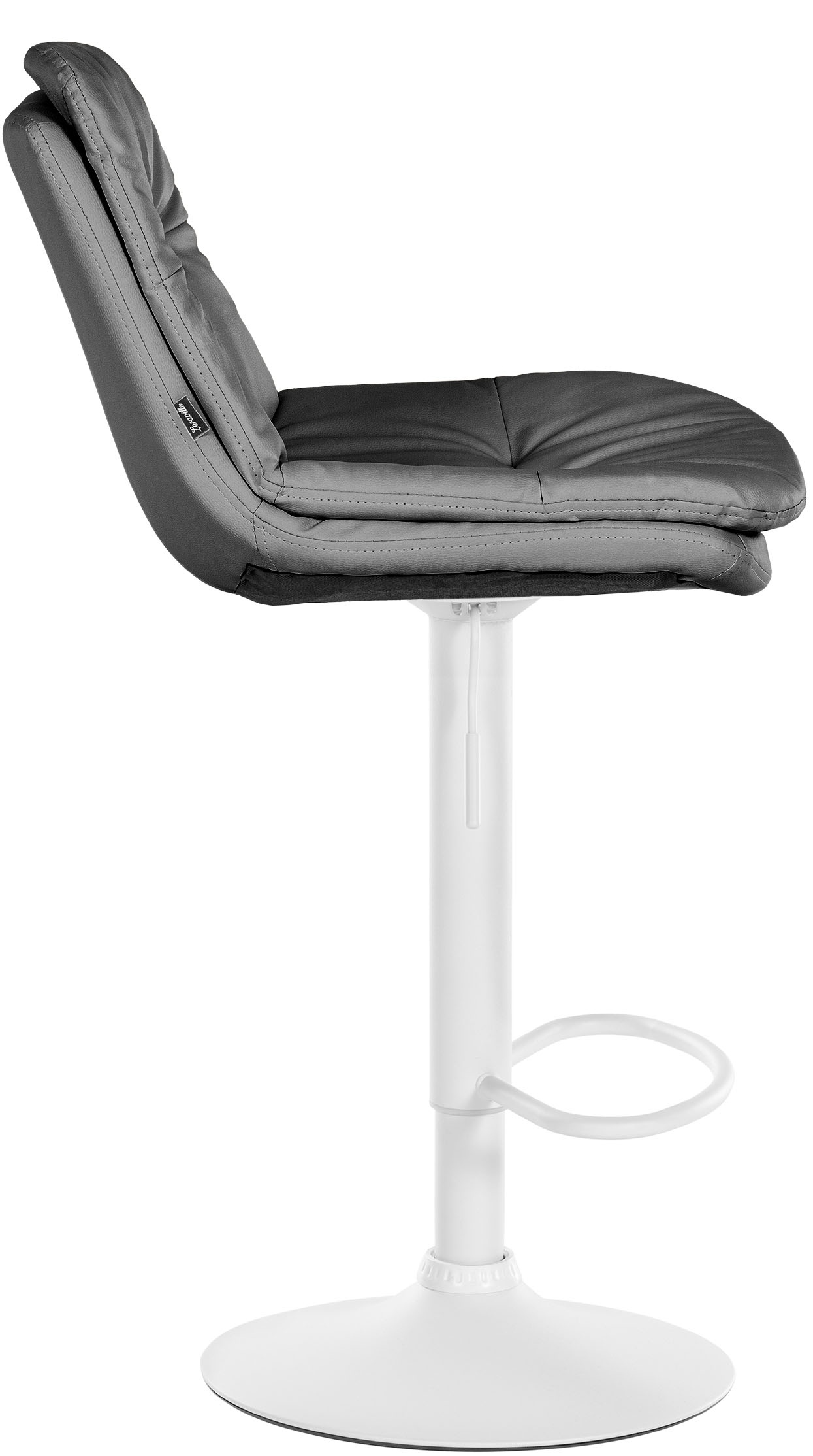 Barhocker Laurel Kunstleder weiß