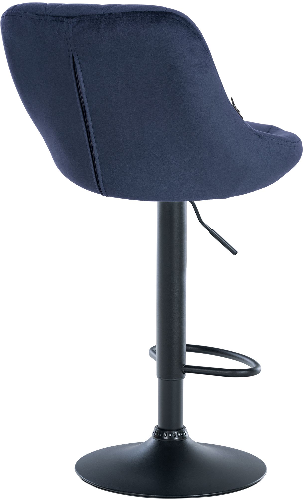 Barhocker Lazio Samt schwarz