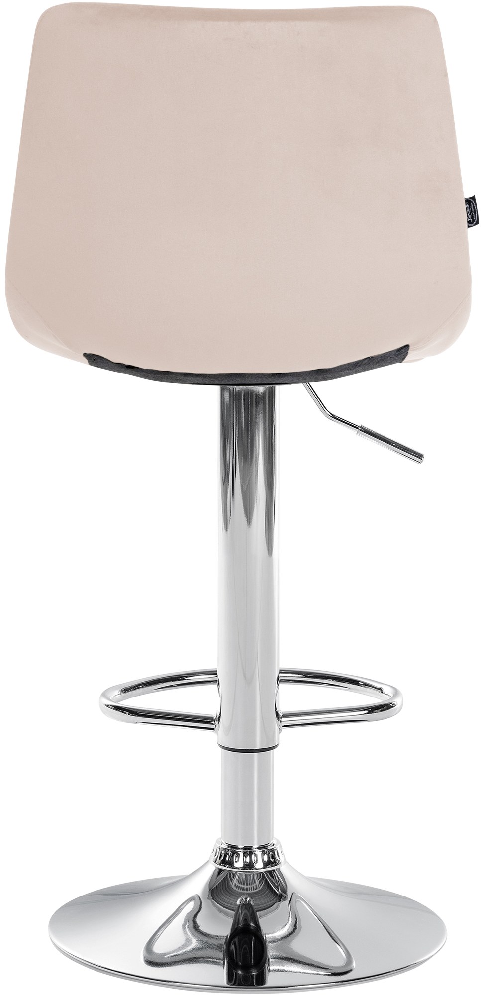 Barhocker Jerry Samt chrom