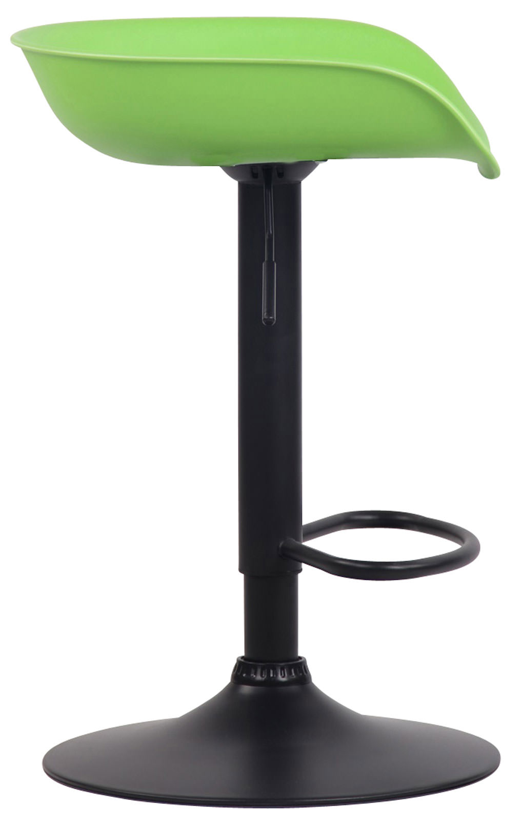 Barhocker Anaheim Kunststoff schwarz