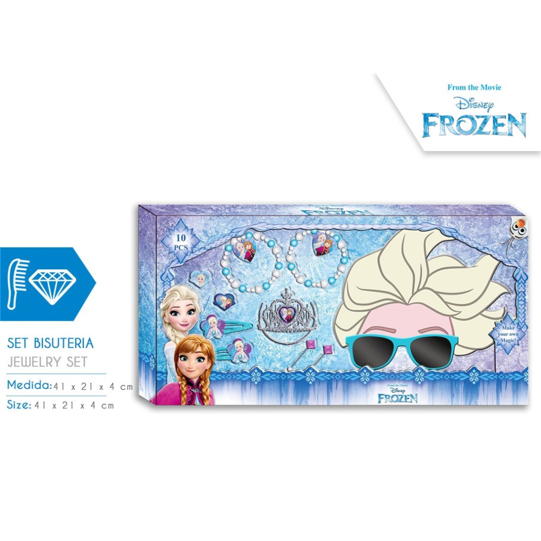 Kids Licensing Eiskönigin Disney Frozen - Schmuckset inklusive 3D - Sonnenbrille - Geschenkset