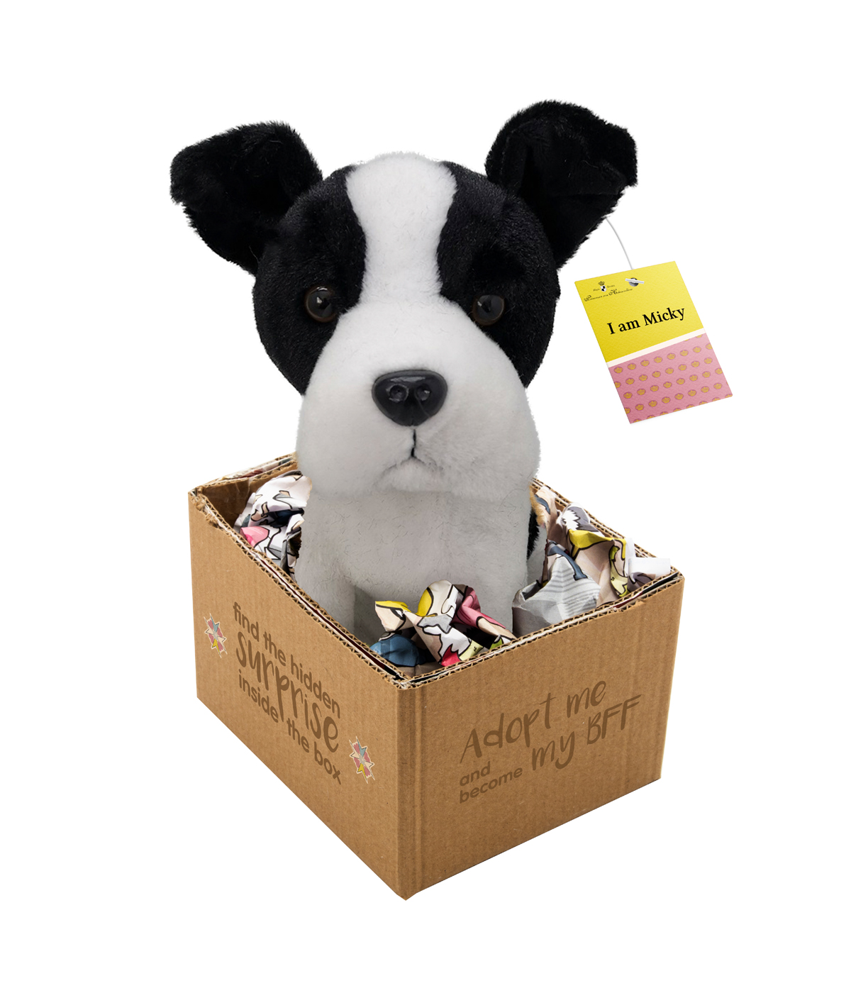 Joy Toy Plüschfiguren Micky - adopt me Plüsch Tier Hund