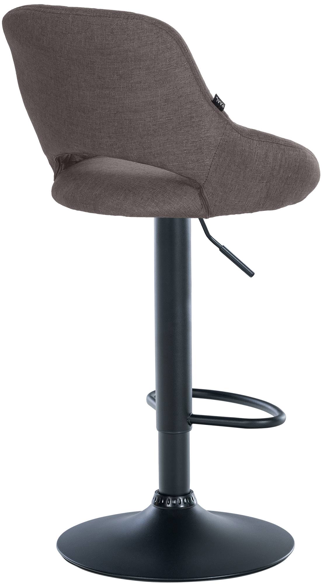 Barhocker Milet Stoff schwarz