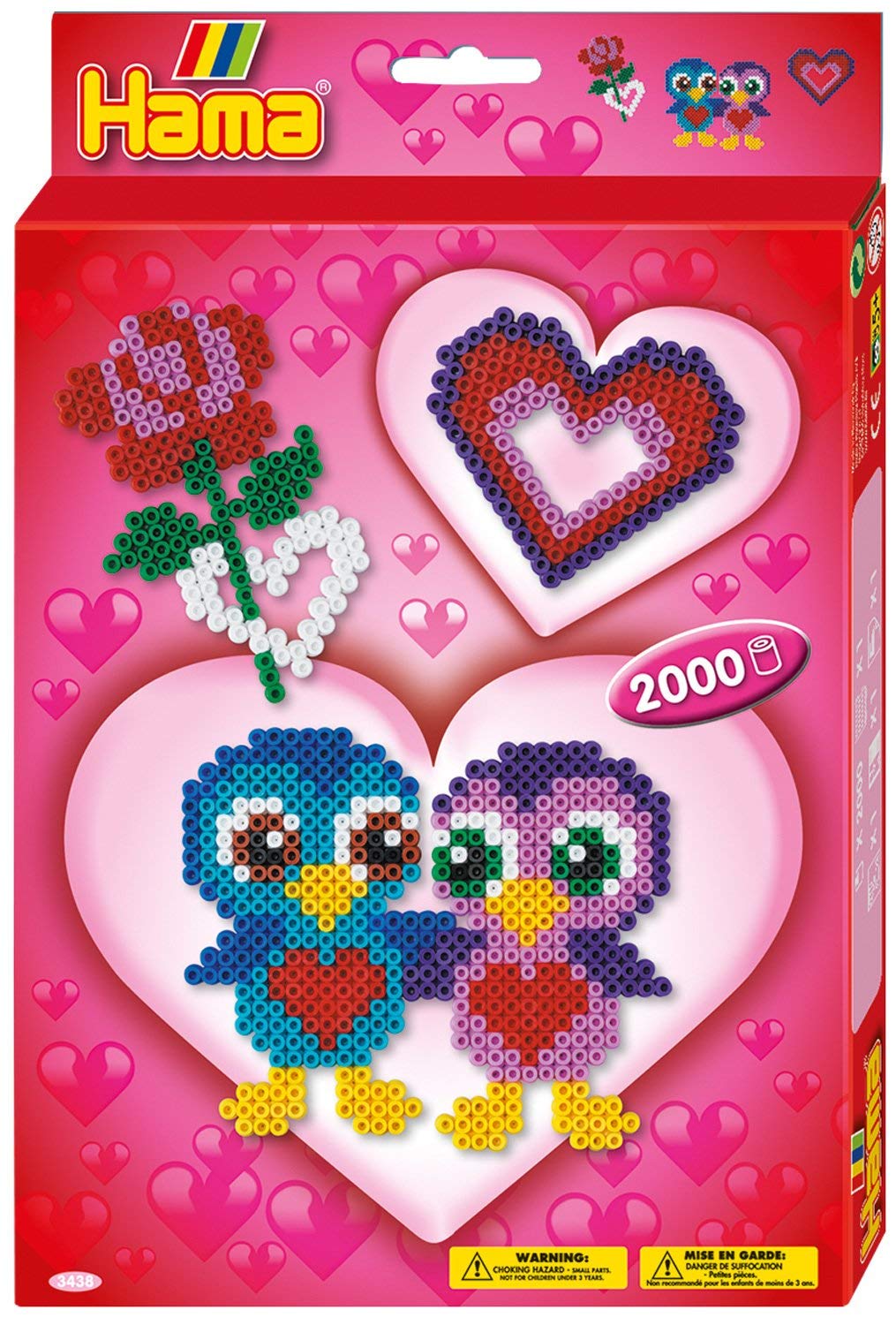 Hama Bastel- & Kreativspielzeug Hama 3438 - Kleine Geschenkpackung, Love