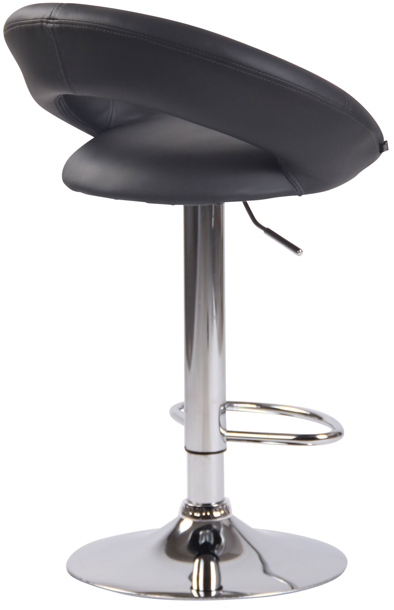Barhocker Olinda Kunstleder chrom