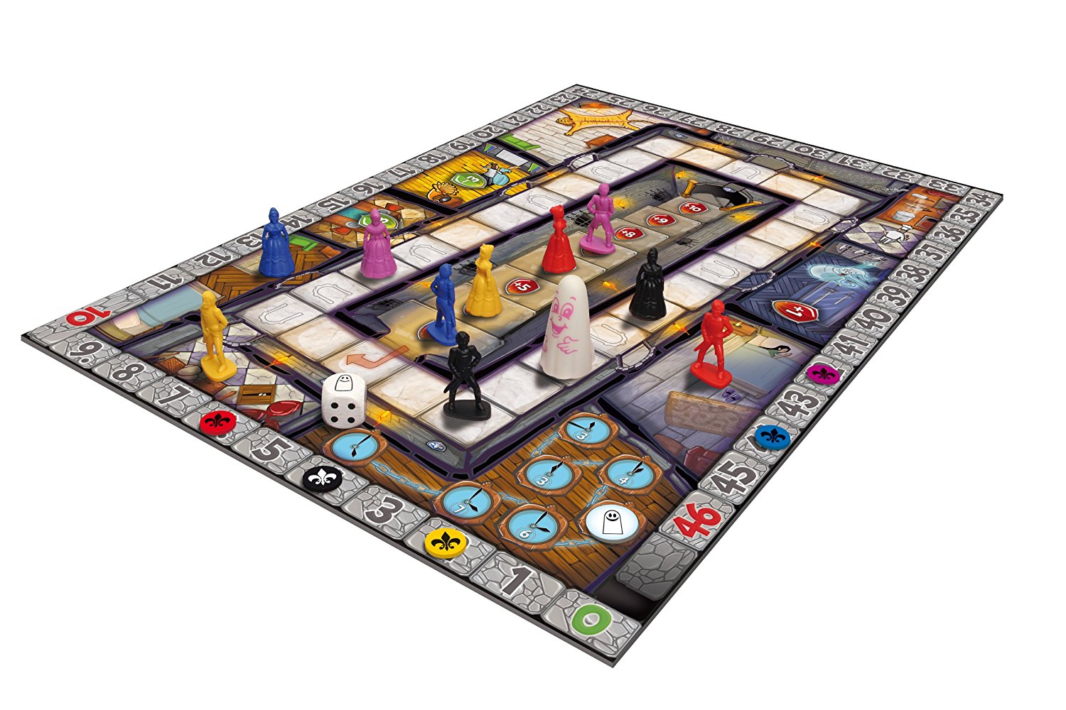 AMIGO Brettspiele & Gesellschaftsspiele Amigo 03610 - Hugo Das Schlossgespenst - Brettspiel