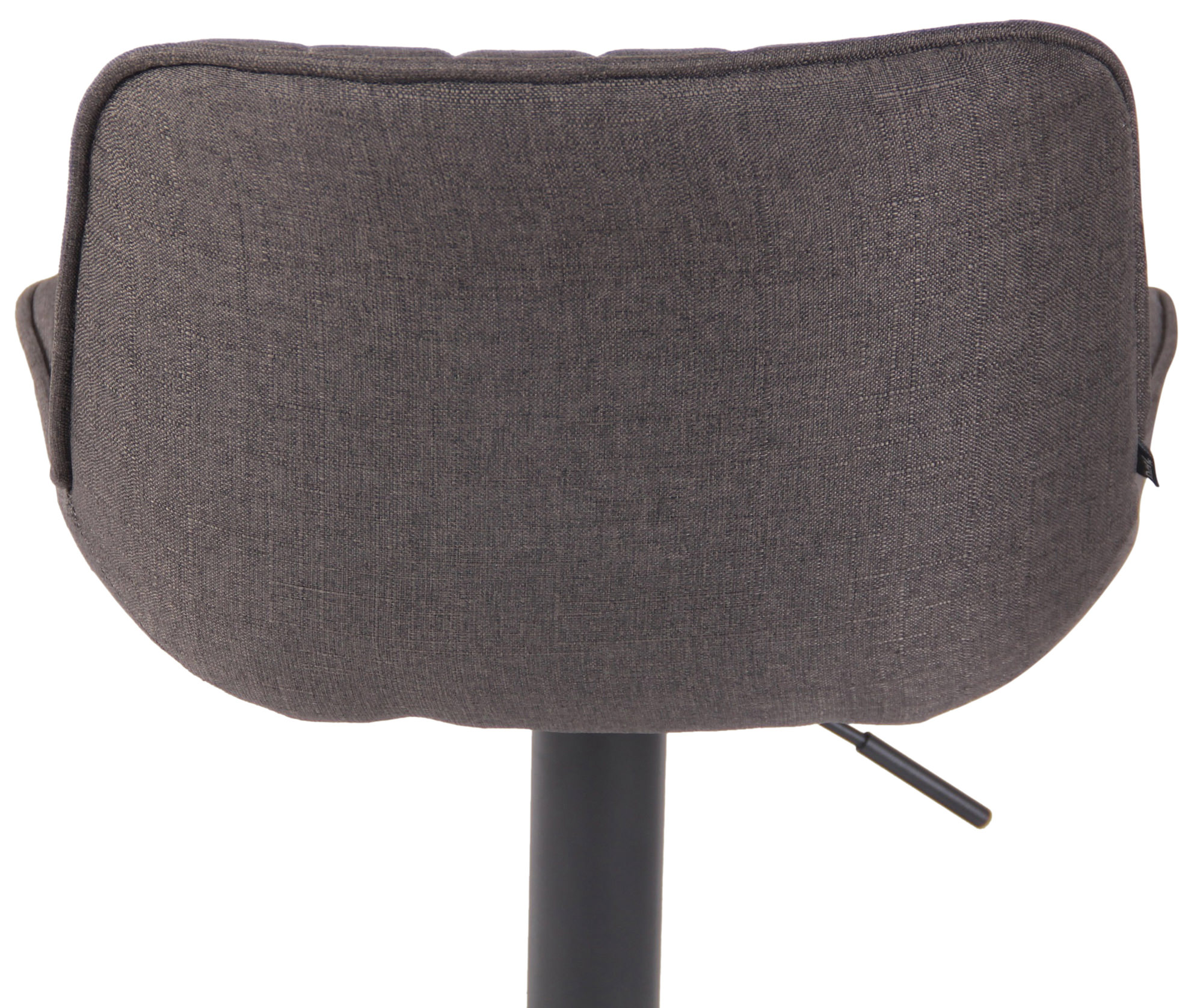 Barhocker Lentini Stoff schwarz