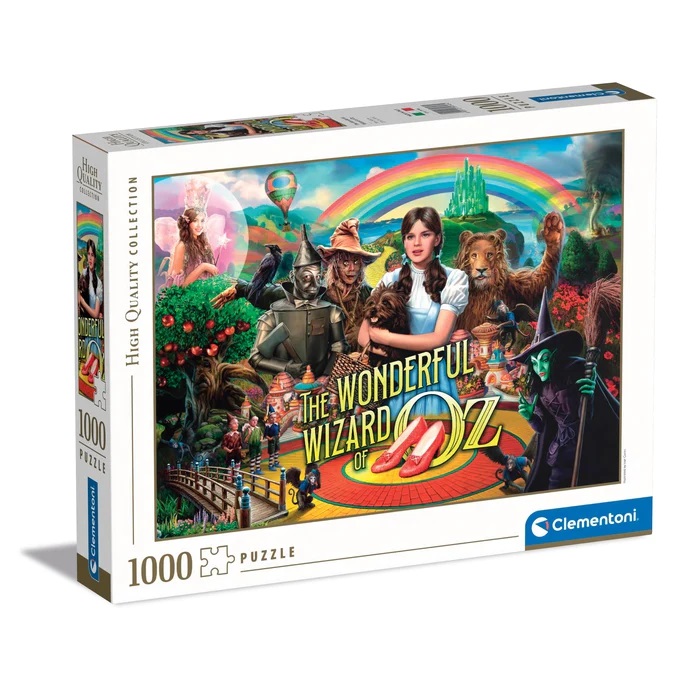 Clementoni Puzzles Clementoni 39746 - 1000 Teile Puzzle - High Quality Collection - Der Zauberer von Oz