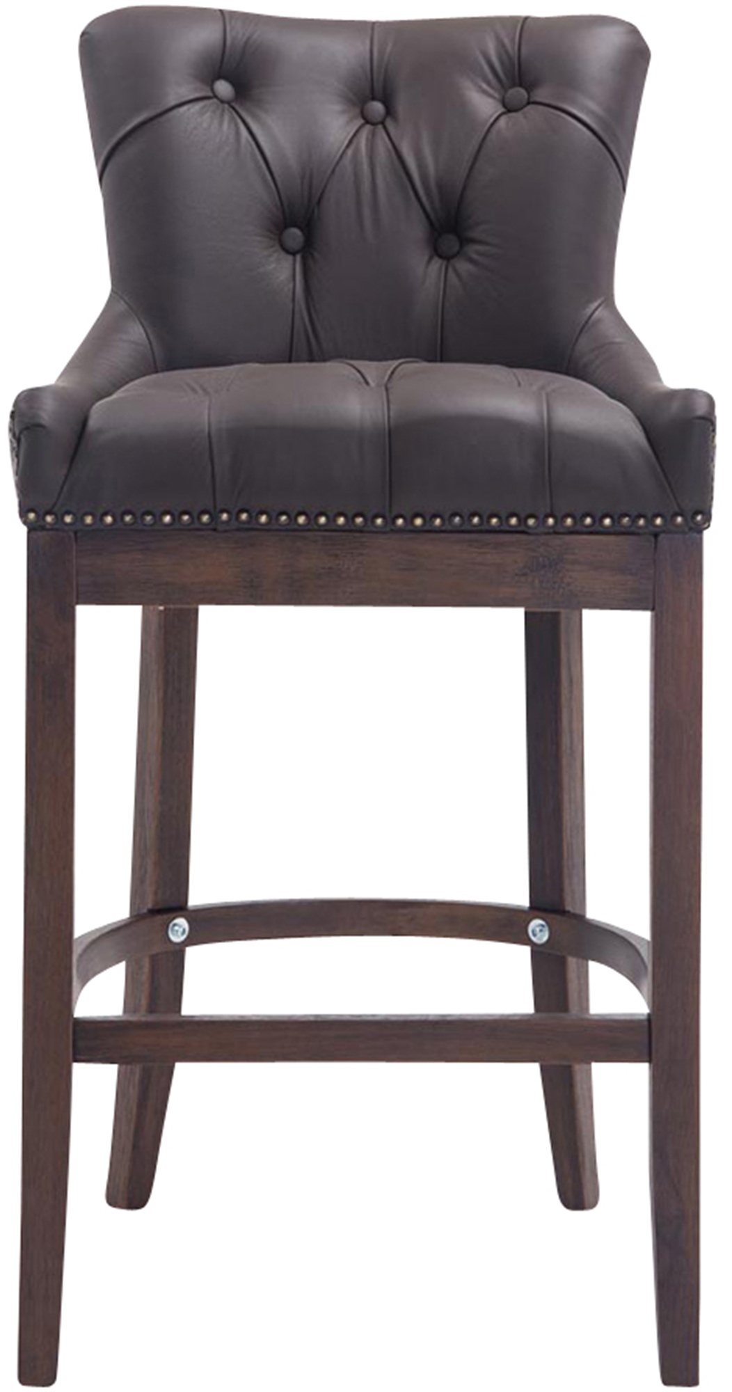 Barhocker Lakewood Echtleder, Antik