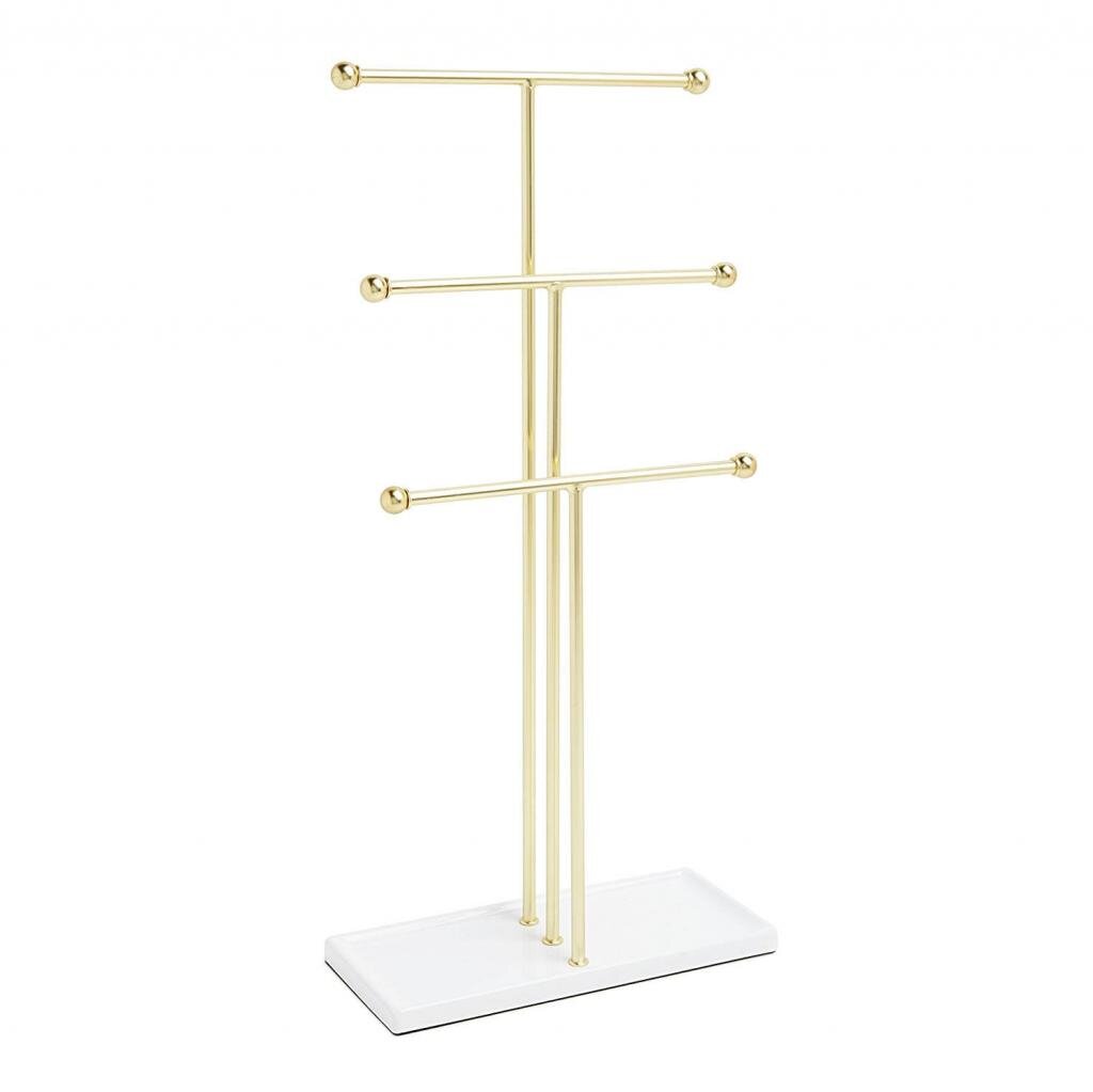 Umbra Trigem Schmuckständer 299330-524 weiß / goldfarben Schmuckbaum