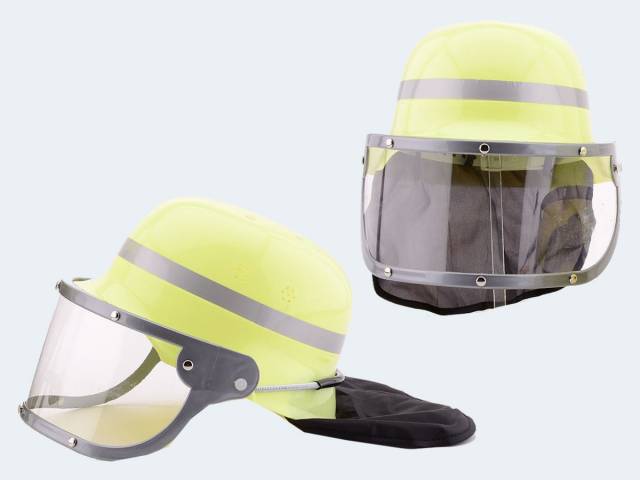 Johntoy Sonstiges Feuerwehrhelm mit Visier - 28 cm