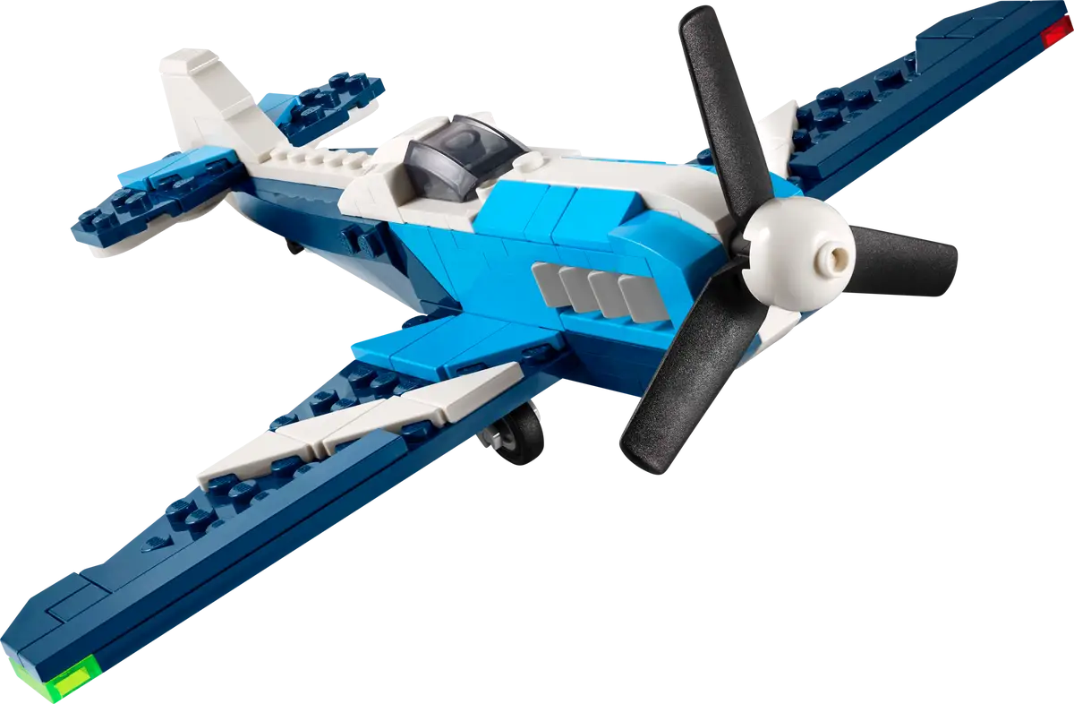 LEGO® Bau- & Konstruktionsspielzeug LEGO® Creator 31160 - Flieger: Rennflugzeug (178 Teile)