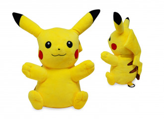 CYP Brands Plüschfiguren Pokemon Pikachu - Plüsch-Rucksack - 34 cm