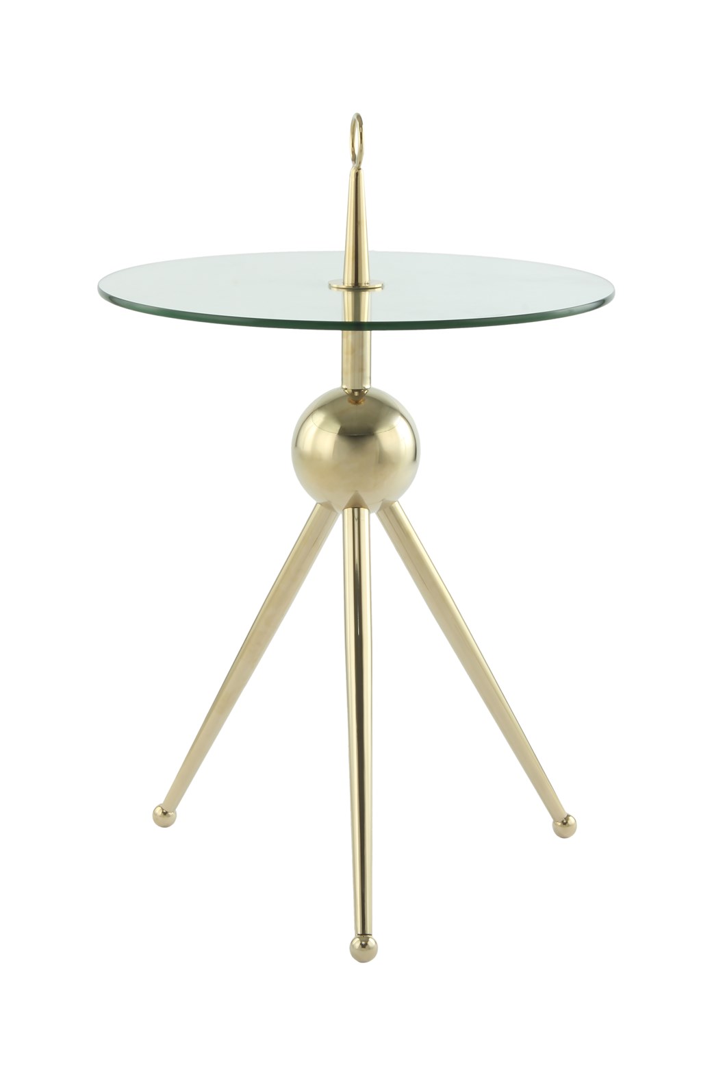 Beistelltisch Beistelltisch Ontario 325 Gold / Klar