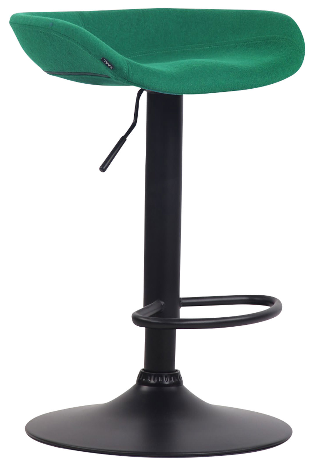 Barhocker Anaheim Filz schwarz