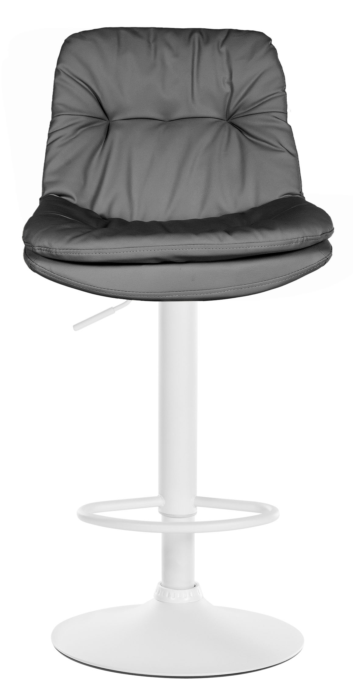 Barhocker Laurel Kunstleder weiß