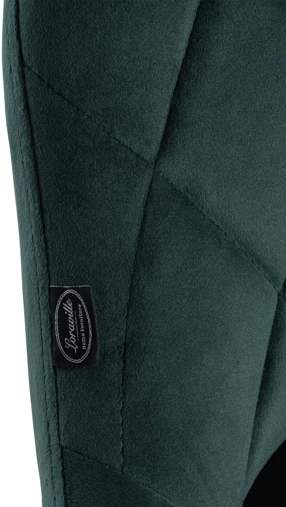 Barhocker Lazio Samt schwarz