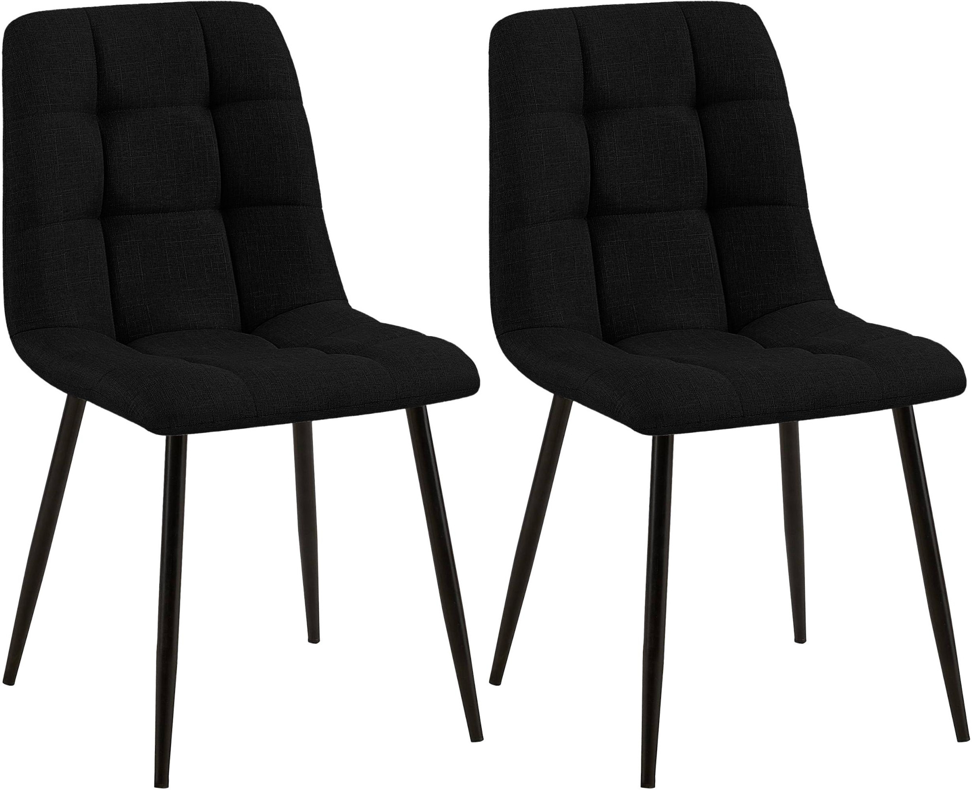 2er Set Esszimmerstuhl Tilde Stoff