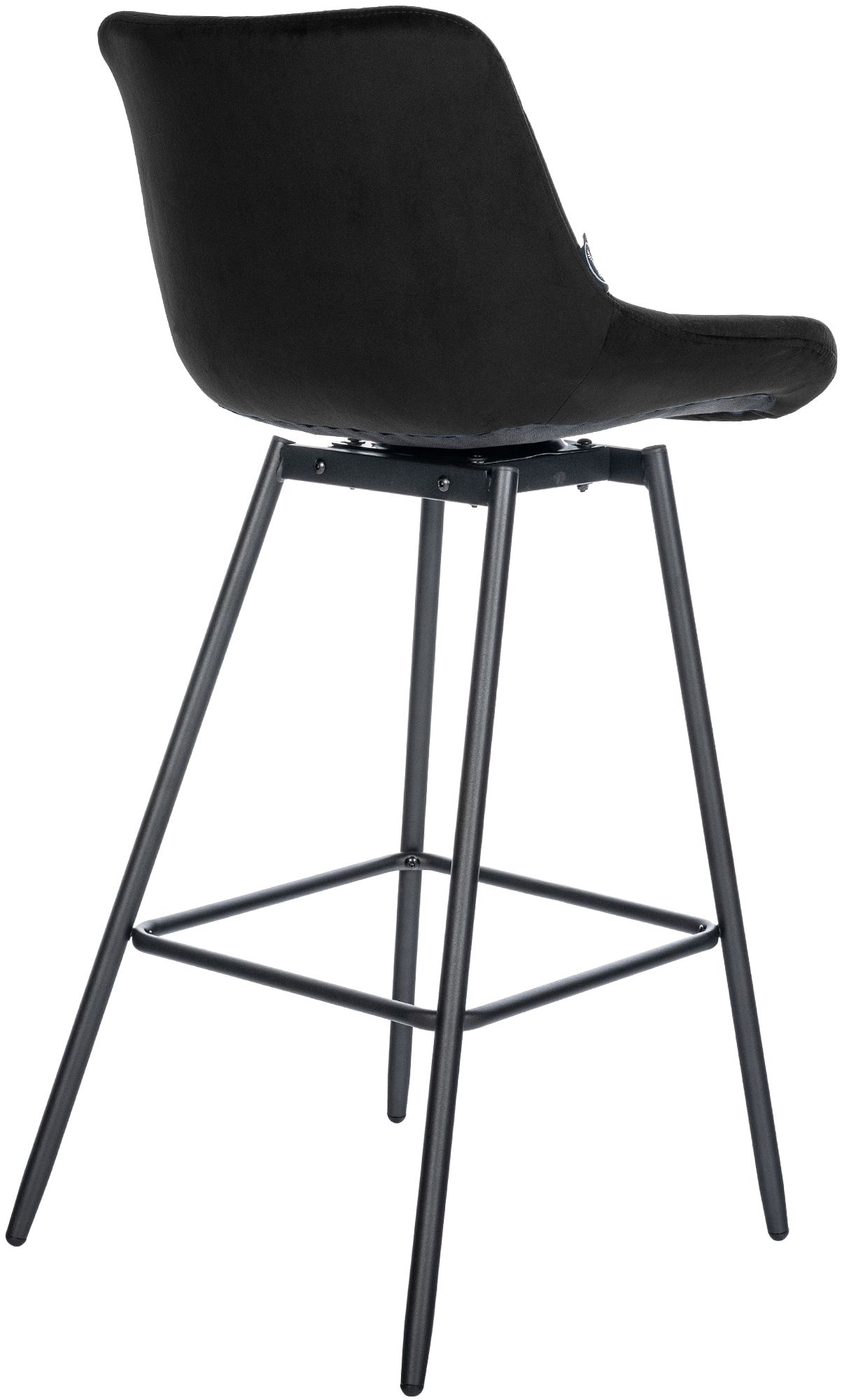 Barhocker Weston Schwenkbar Samt