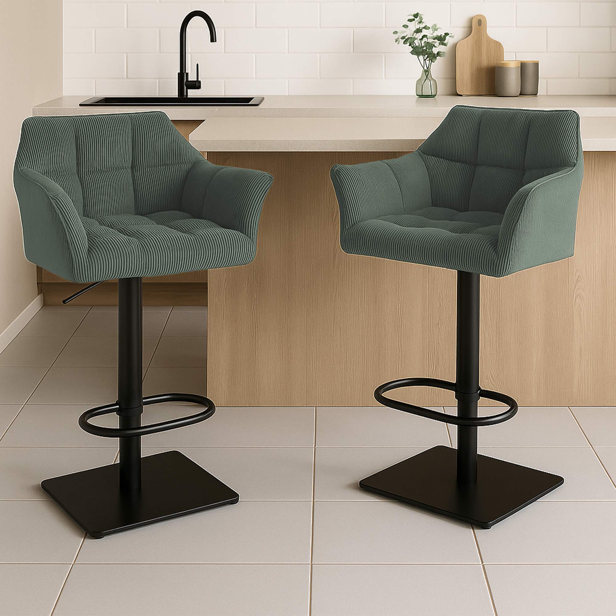 Barhocker Damaso B Cord