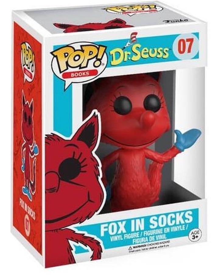 Funko Sammel- & Spielfiguren Funko 12446 - Pop! Books - Dr. Seuss Fox in Socks (07)