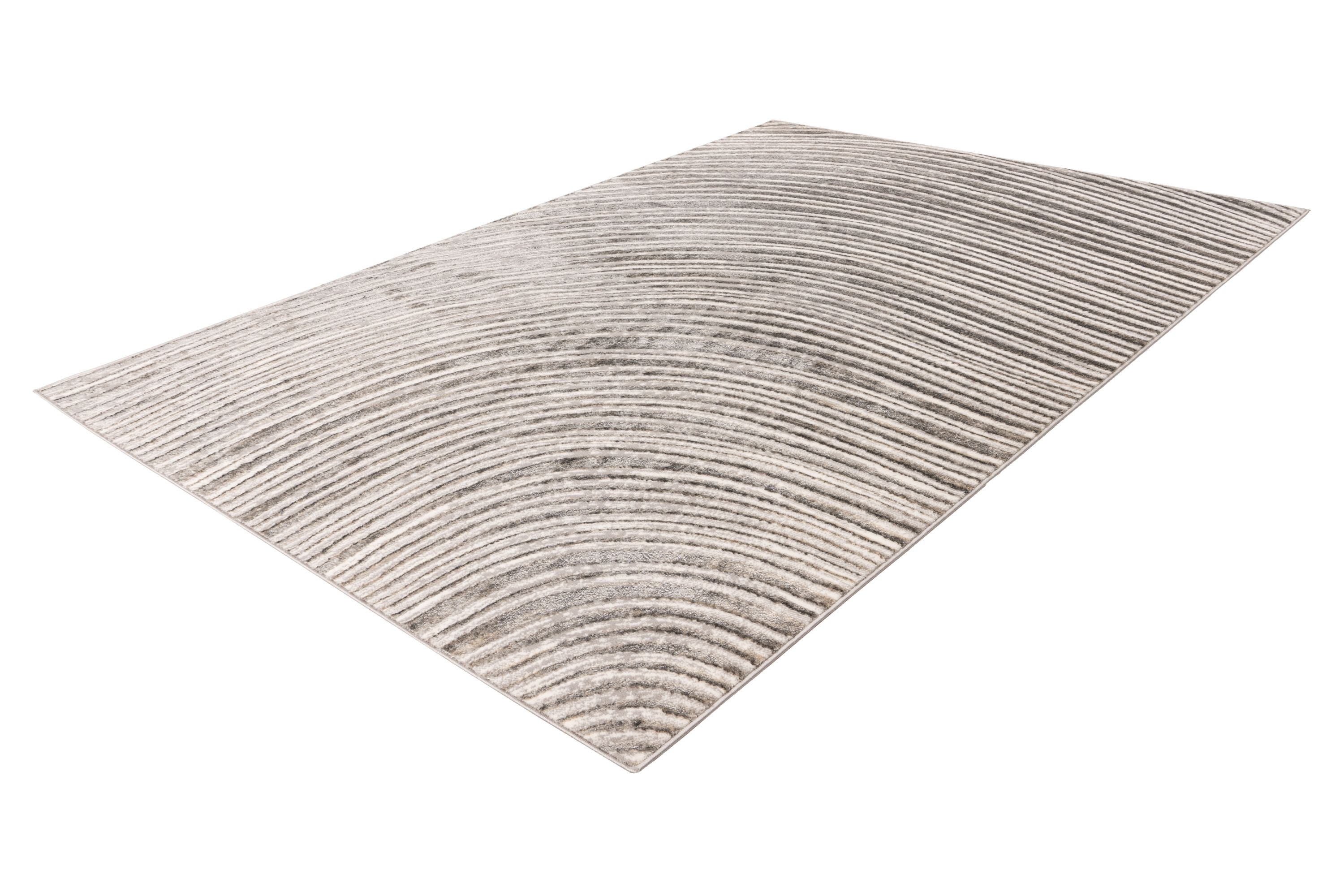 Teppich Chalk 425 Silber / Beige 120 x 170 cm