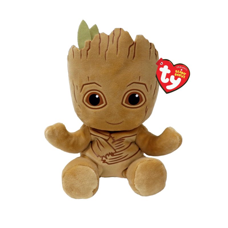 TY Plüschfiguren Ty 44003 - Marvel Groot - Plüschfigur Soft - 15 cm